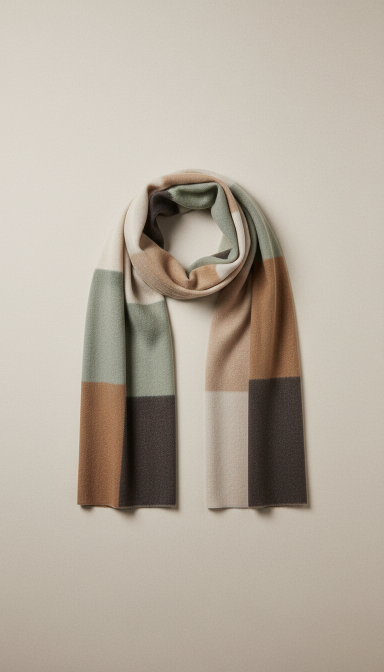 Cashmere Scarf in Pure Mongolian Wool